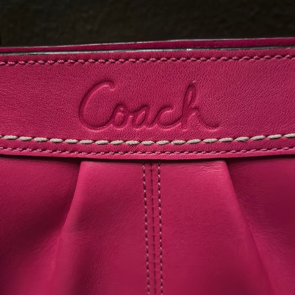 Coach Legacy Leather Pleated Clutch F13734 - Picture 2 of 14